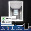 Load image into Gallery viewer, LED Lighted Bathroom Mirror, 24&quot; x 36&quot; Inch, On/Off Touch Switch, CCT Changeable With Remembrance, Defogger Window Style