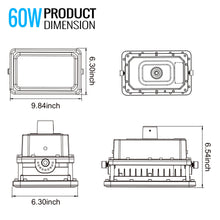 Load image into Gallery viewer, Explosiom Proof LED Light A Series 60W, 5000K,  CRI &gt;70 Non Dimmable, 120° Beam Angel