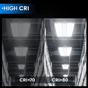 2FT LED Linear High Bay Shop Light, 110W, 5700K, 15000LM, 120 - 277VAC, 0 - 10V Dim, UL DLC Listed, Linear Hanging Light for Warehouse Workshops - 2 Pack - LEDMyPlace