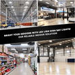 Load image into Gallery viewer, 2FT Linear LED High Bay Light 105W/135W/165W Wattage Adjustable, 4000k/5000K/6500K CCT Changeable, Dip Switch, 0 - 10V Dim, 120 - 277V Input Voltage, ETL, DLC 5.1 Listed - LEDMyPlace