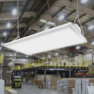 2FT Linear LED High Bay Light 105W/135W/165W Wattage Adjustable, 4000k/5000K/6500K CCT Changeable, Dip Switch, 0 - 10V Dim, 120 - 277V Input Voltage, ETL, DLC 5.1 Listed - LEDMyPlace