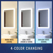 Load image into Gallery viewer, 36 in. x 48 in. LED Lighted Bathroom Vanity Mirror, Touch Switch, Anti - Fog, Adjustable Color Temperature With Remembrance, CRI 90+, Wall Mounted, Lighted Makeup Mirrors, Window Style - LEDMyPlace