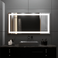 Load image into Gallery viewer, 36 in. x 48 in. Vanity Mirror with Lights, Anti - Fog, CRI 90+, Makeup Mirror with Lights, Touch Switch Control, CCT Adjustable With Remembrance, LED Mirror for Bathroom, Inner Window Style - LEDMyPlace