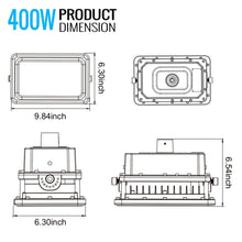 Load image into Gallery viewer, 400 Watt LED Explosion Proof Flood Light, A Series, Dimmable, 5000K,56000LM, AC100 - 277V, IP66, Hazardous Location Lighting Fixtures - LEDMyPlace