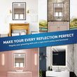 Load image into Gallery viewer, Bathroom Vanity LED Lighted Mirrors with Frame, CCT Remembrance, Defogger, Magnum Style