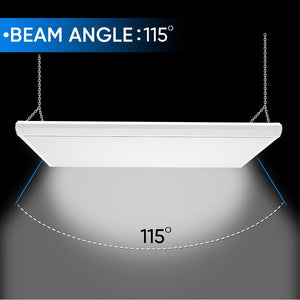 4FT Linear LED High Bay Light 165W/200W/225W Wattage Adjustable, 4000k/5000K/6500K CCT Changeable, Dip Switch, 0 - 10V Dim, 120 - 277V Input Voltage, ETL, DLC 5.1 Listed - LEDMyPlace