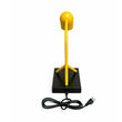 Load image into Gallery viewer, 6.25″W x 16.2″H Black/Yellow Table Lamp with E12 Socket, Outlet, and USB Ports - LEDMyPlace
