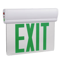 Load image into Gallery viewer, emergency-light-edge-lit-exit-sign-3w-green-ul-listed