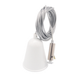 Load image into Gallery viewer, 16ft Wire Pendant Suspension Track Cable with 2-Wire Rail for Reliable Lighting Fittings