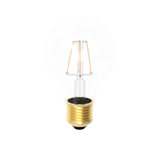 Load image into Gallery viewer, 6 Watt Filament LED Light Bulb, Clear Dimmable A19 Medium (E26) Base, 120V/60Hz, 2700K, 600LM, 4-filament