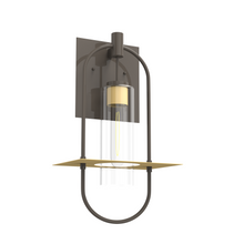 Load image into Gallery viewer, Smyth Indoor Wall Sconce, E26 Socket 1X60W, Clear Glass, Bronze,  22 1/4&quot; H x 12 1/2&quot; W, Extends 7 1/2&quot; from the wall