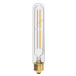 Load image into Gallery viewer, E26 8W Vintage LED Bulb T10 LED Tubular Bulb, 4-Filament Light Bulb, Dimmable, 2700K, 120V/60Hz, 900LM, Clear