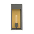 Load image into Gallery viewer, 1-Light, Outdoor Wall Sconce Light, Outdoor Lantern, E26 Socket 1X60W, Clear Glass Panels, Matte Black, 18&quot; H x 7 1/2&quot; W, Extends 5 1/2&quot; from the wall