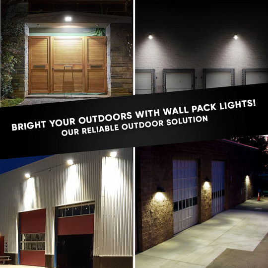 LED Wall Pack, 60W 9000LM 5700K Daylight, Dusk to Dawn Outdoor Wall Pack LED Lighting Fixture, 120-277V Waterproof