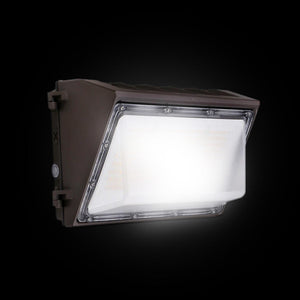 100W LED Wall Pack with Dusk to Dawn Photocell, 5700K, 14900LM, AC120-277V, Waterproof, UL & DLC Listed