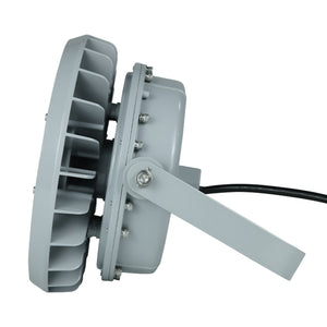 60 Watt LED Explosion Proof Round High Bay Light, B Series, Dimmable, 5000K, 8400LM, AC100-277V, IP66, Hazardous Location Lighting Fixtures