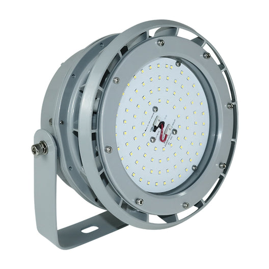 LED Explosion Proof Light, B Series, 5000K, Dimmable, 100-277V, 120° beam angle, 70CRI, UL Listed 80W