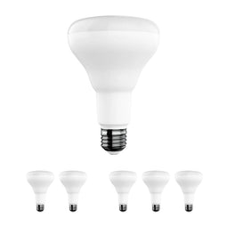 LED Light Bulbs BR30, 5000K - 650 Lumens - 9 Watt, Energy Star, Dimmable