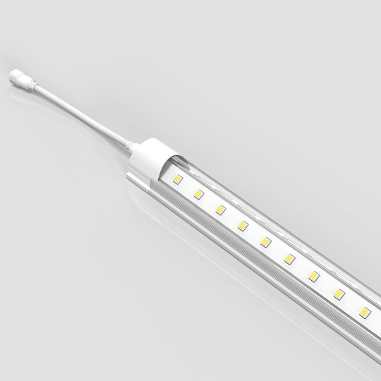 6ft T8 LED Freezer Tube, 40W, 5000k, 4800 LM, V Shape, Clear, Rebate Eligible, Cooler light fixture