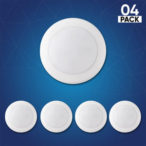 Round Surface Mount Disk Light: 5 in. and 6 in. LED Recessed Lighting, 15W, Triac Dimming, ETL and Energy Star Listed, Ideal for Family Rooms, Kitchens, Hallways, Basements