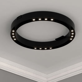 Ring Flush Mount LED Lighting Fixture - 16W/24W - 3000K - 800LM/1200LM - Close to Ceiling lights - Dimmable