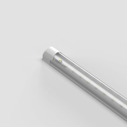 60 Watt LED Integrated Tube, T8 8 Feet - 210W Equivalent, 5000K Frosted, Linkable - Extendable Design - Basement Lighting