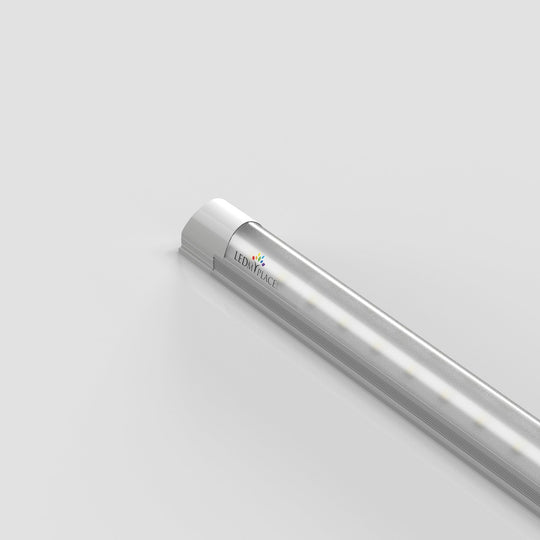 60 Watt LED Integrated Tube, T8 8 Feet - 210W Equivalent, 5000K Frosted, Linkable - Extendable Design - Basement Lighting