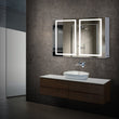 Load image into Gallery viewer, led-lighted-bathroom-mirror-cabinet-double-sided-mirror-on-off-switch-hector-style