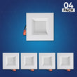 Load image into Gallery viewer, 4&quot; Square LED Downlight- 4 pack