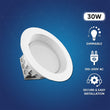 Load image into Gallery viewer, 8 Inch LED Recessed Lighting w/ Built-In Junction Box- 30W