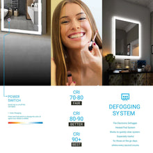 Load image into Gallery viewer, LED Lighted Bathroom Vanity Mirror