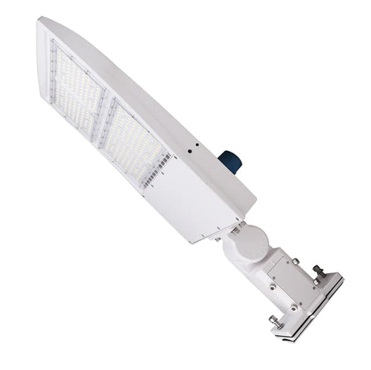 300W LED Parking Lot Pole Light Fixtures With Photocell 5700K, 42000 Lumens Universal Mount and White