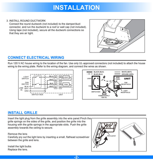 Bathroom Exhaust Fan