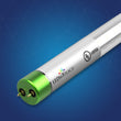 Load image into Gallery viewer, T8 4ft LED Glass Tube Light, 18W, 4000K, Single-Ended Power, Clear