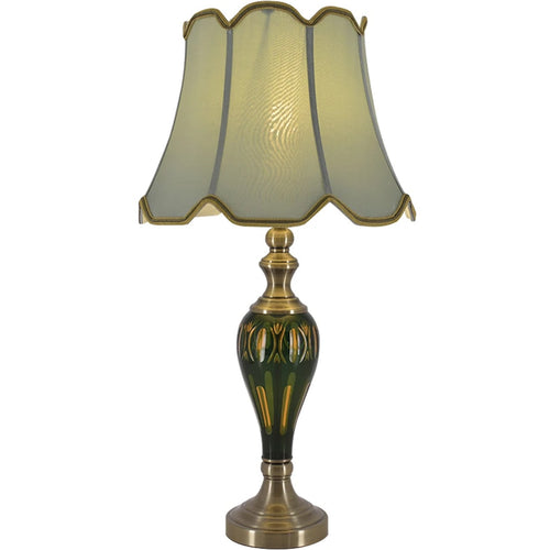 Piatunnia Art Deco Fluted Glass Best Table Lamp 28