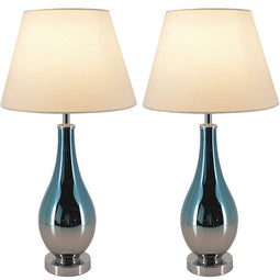 Lola Ombre Droplet Glass Best Table Lamp 28
