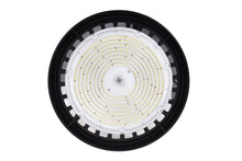 Load image into Gallery viewer, UFO LED High Bay Light 240W/220W/200W Wattage Adjustable, Gen23, 5700K, 150LM/W-155LM/W, 120-277VAC, IP65, For Warehouse Factory Workshops Gymnasium &amp; Supermarket Lighting