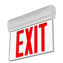 Load image into Gallery viewer, emergency-light-edge-lit-exit-sign-3w-red-ul-listed