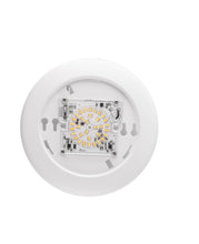 Load image into Gallery viewer, 6&quot; LED Disk Downlight, 15W, 5CCT Changeable: 2700K/3000K/3500K/4000K/5000K, 120V AC, Damp Location