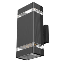 Load image into Gallery viewer, LED Square Up/Down Wall Light,  2x6W, AC100- 277V, Double Side, IP65 Rated
