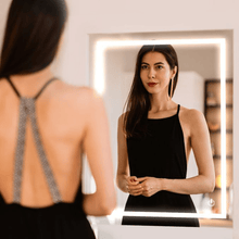 Load image into Gallery viewer, Backlit/Frontlit, Vanity Mirror with Lights, Touch Switch, Anti - Fog, Adjustable 3 - Color Temperature &amp; Remembrance, CRI 90+, LED Mirror for Bathroom, Accord Style - LEDMyPlace