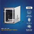 Load image into Gallery viewer, Backlit/Frontlit, Vanity Mirror with Lights, Touch Switch, Anti - Fog, Adjustable 3 - Color Temperature &amp; Remembrance, CRI 90+, LED Mirror for Bathroom, Accord Style - LEDMyPlace