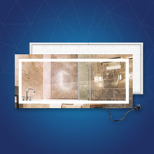 Load image into Gallery viewer, Backlit/Frontlit, Vanity Mirror with Lights, Touch Switch, Anti - Fog, Adjustable 3 - Color Temperature &amp; Remembrance, CRI 90+, LED Mirror for Bathroom, Accord Style - LEDMyPlace
