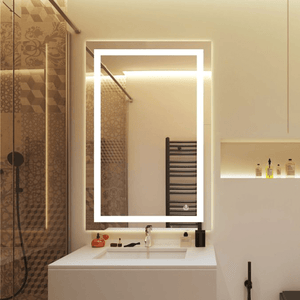 Backlit/Frontlit, Vanity Mirror with Lights, Touch Switch, Anti - Fog, Adjustable 3 - Color Temperature & Remembrance, CRI 90+, LED Mirror for Bathroom, Accord Style - LEDMyPlace