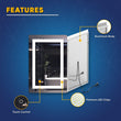 Load image into Gallery viewer, Backlit/Frontlit, Vanity Mirror with Lights, Touch Switch, Anti - Fog, Adjustable 3 - Color Temperature &amp; Remembrance, CRI 90+, LED Mirror for Bathroom, Accord Style - LEDMyPlace