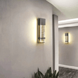 Load image into Gallery viewer, Bubble Glass LED Indoor Outdoor Wall Sconce Light, 12W, Dimmable, 4000K, 600lm, ETL Listed(Wet Location), For Front Door, Doorway, Foyer, Corridor, Balcony, Patio and Porch - LEDMyPlace