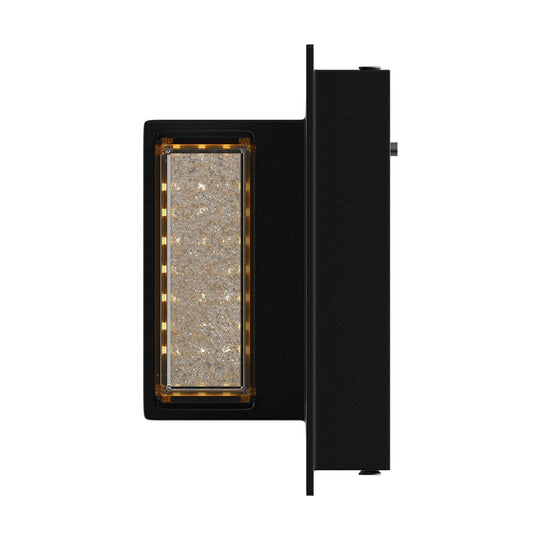 Bubble Glass LED Indoor Outdoor Wall Sconce Light, 12W, Dimmable, 4000K, 600lm, ETL Listed(Wet Location), For Front Door, Doorway, Foyer, Corridor, Balcony, Patio and Porch - LEDMyPlace