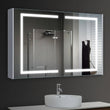 Load image into Gallery viewer, led-lighted-bathroom-mirror-cabinet-double-sided-mirror-on-off-switch-benign-style