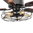 Load image into Gallery viewer, Heritage 52 - inch Indoor Best Smart Ceiling Fan with Light Kit &amp; Wall Control, Works with Alexa/Google Home/Siri - LEDMyPlace