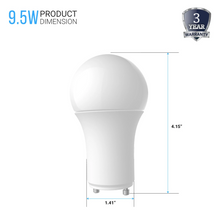 Load image into Gallery viewer, 120v-led-a19-9-5w-dim-800lm-5000k-ul-es-gu24